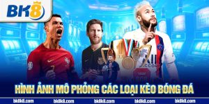Hình ảnh mô phỏng các loại kèo bóng đá
